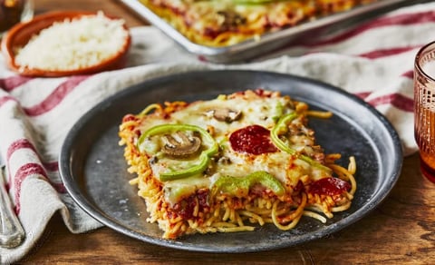 Pizza-ghetti à la Plaque