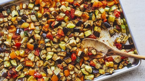 Ratatouille à la Plaque