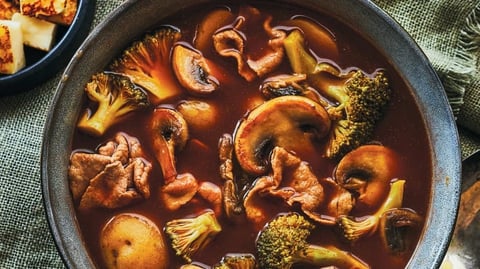 Soupe façon Fondue Chinoise