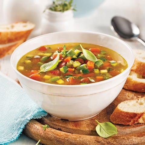 Soupe Minestrone à la Mijoteuse
