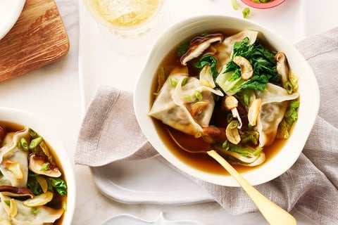 Soupe Wonton aux Champignons