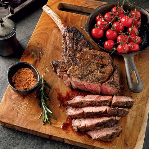 Tomahawk en Croûte d’Épices