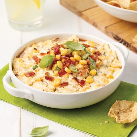 Trempette Chaude au Maïs, Bacon et Jalapeno