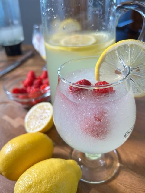 Slush à la limonade et vodka