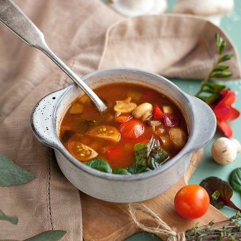 Soupe vide-frigo