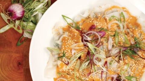 Raviolis Chinois Sauce Arachide