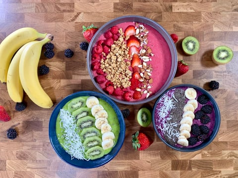 3 Recettes de Bol Smoothie