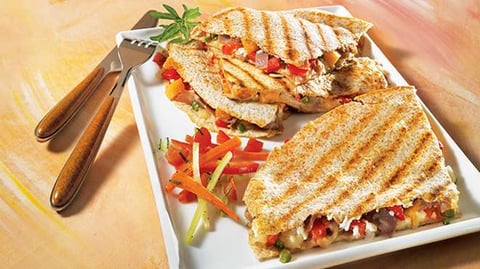 Quesadillas au Fromage de Chèvre