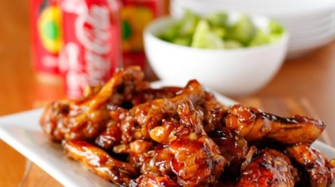 Ailes de Poulet Spécial Coca-Cola
