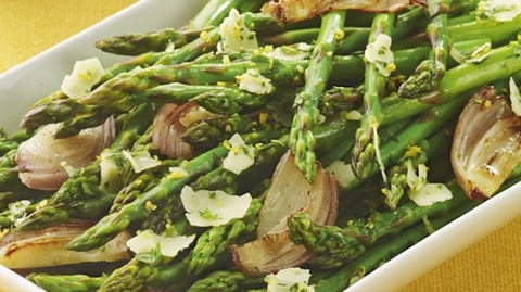 Asperges Rôties avec Gremolata au Parmesan