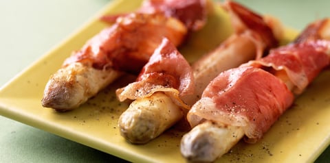 Asperges au Bacon