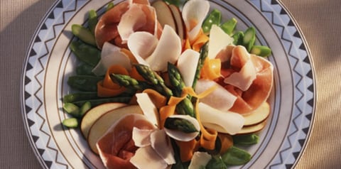 Assiettes Printanières aux Légumes Croquants