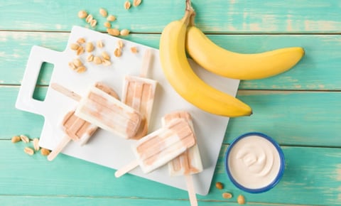 Bâton Glacé à la Banane et au Beurre d’arachide