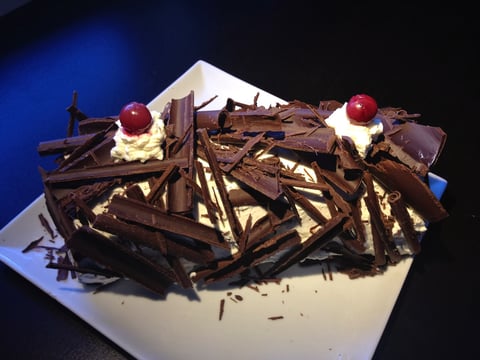 Bûche de Noël Forêt-Noire