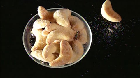 Biscuits Croissants à la Vanille