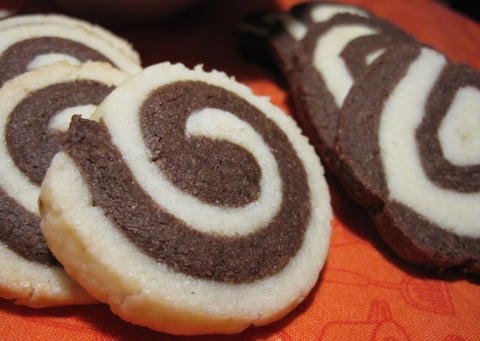 Biscuits Spirales Chocolat-Vanille