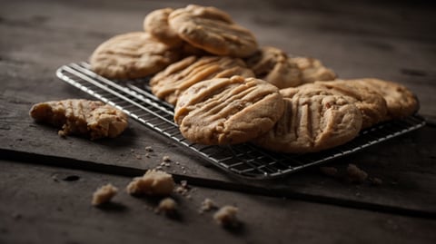 Biscuits au Beurre d’arachide et Bacon