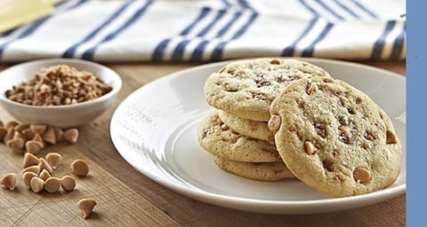 Biscuits au Caramel Salé avec la Pâte à Biscuits de Base Becel