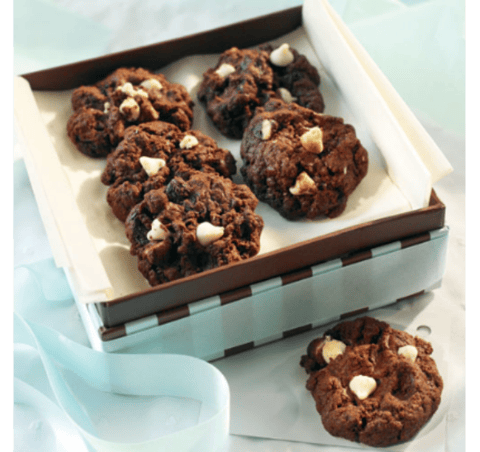 Biscuits-brownies aux Cerises et Chocolat