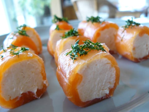 Bouchées de Saumon aux Herbes