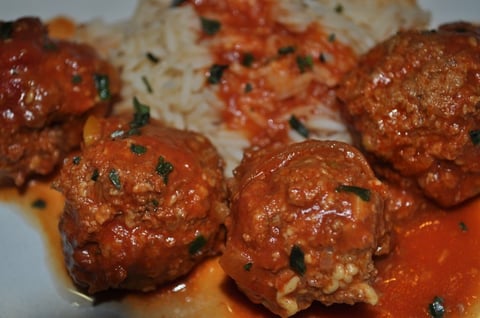 Boulettes de Boeuf à la Tomate