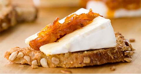 Brie au Bacon et aux Oignons