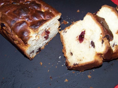 Brioche aux Canneberges