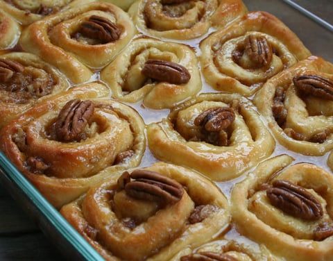 Brioches à la Cannelle et Pacanes