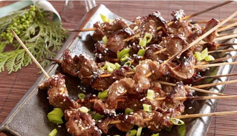 Brochettes de Bœuf à la Coréenne