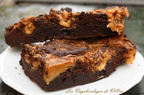 Brownie au Beurre de Cacahuètes