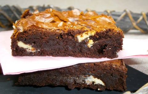 Brownie de Martha Stewart aux Pépites de Chocolat Blanc