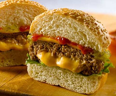 Burger Farci au Fromage de Heinz