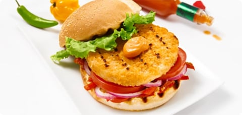 Burgers de Poulet Pané Façon Cajun