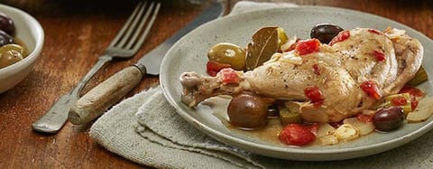 CUISSES DE POULET À LA PROVENÇALE