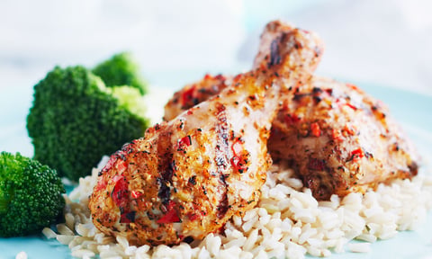 Cuisses de Poulet Grillées au Curcuma à L'indonésienne