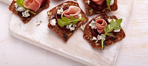 Canapés au Fromage Bleu