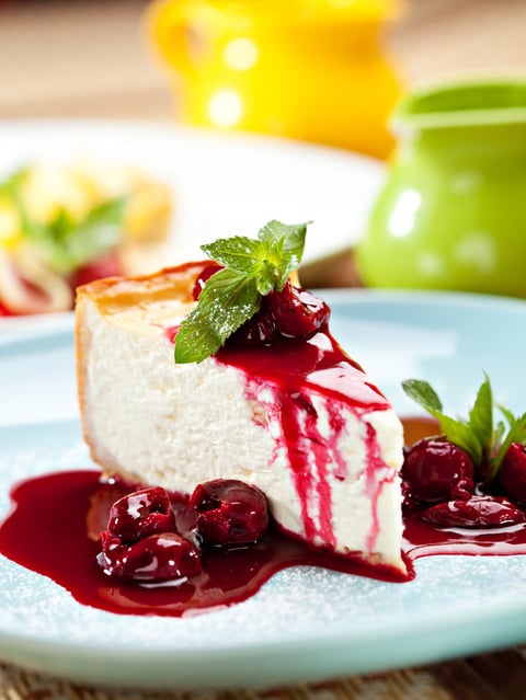 Cheesecake Citron Cerise