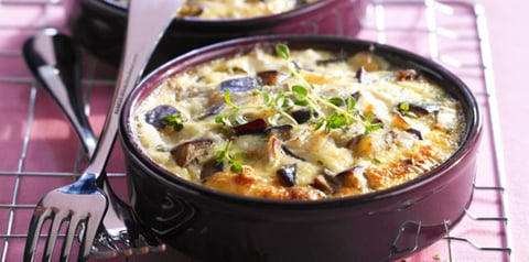 Clafoutis d’aubergine