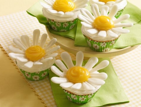 Coming Up Daisies Cupcakes