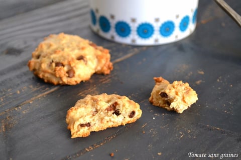 Cookies végétaliens 3C {coco-cajou-cacahuète}