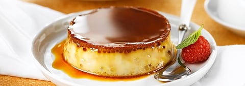 Crème Caramel au Café