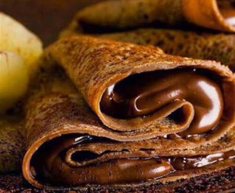 Crêpes au Chocolat