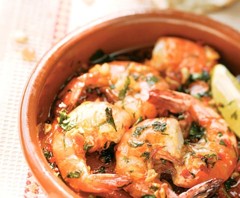 Crevettes à L'ail