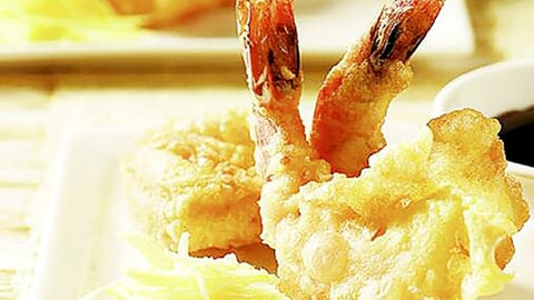 Crevettes Tempura