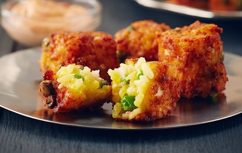 Croquettes de Riz aux Crevettes