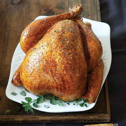 Dinde Parfumée à la Canneberge et sa Sauce Moutardée