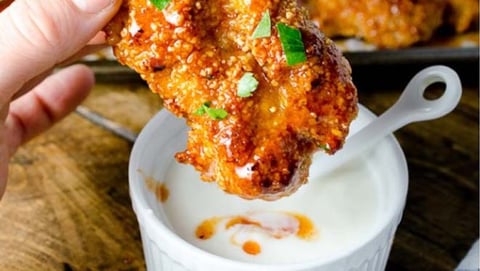 Doigt de Poulet Doux et Épicé