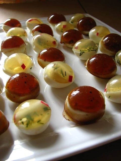 Duo D'Oeufs de Caille en Gelée