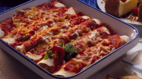 Enchiladas Cuites au Four