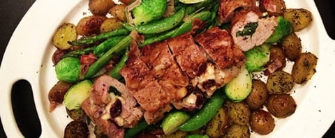 FILET DE PORC ÉRABLE ET BRIE D’ICI
